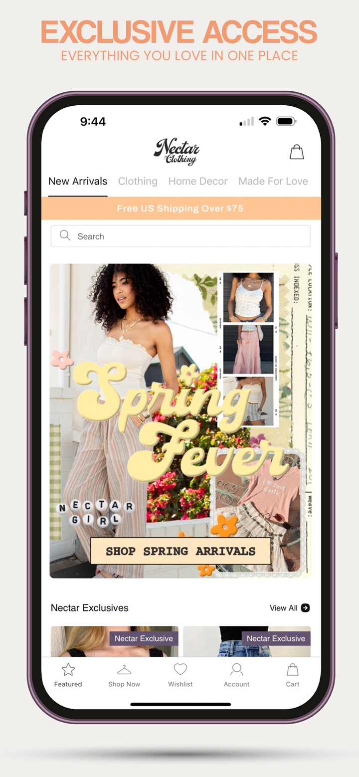 Nectar Clothing screenshot 4