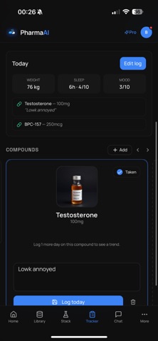 PharmaAI screenshot