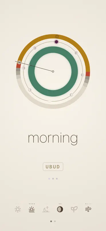 Sloww: Sun & Moon Phase Clock screenshot 6 of 9