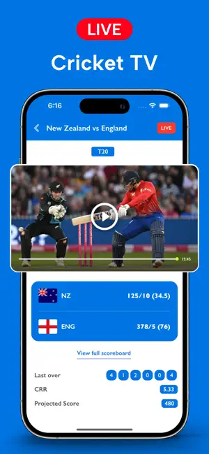 Live Cricket TV screenshot 2