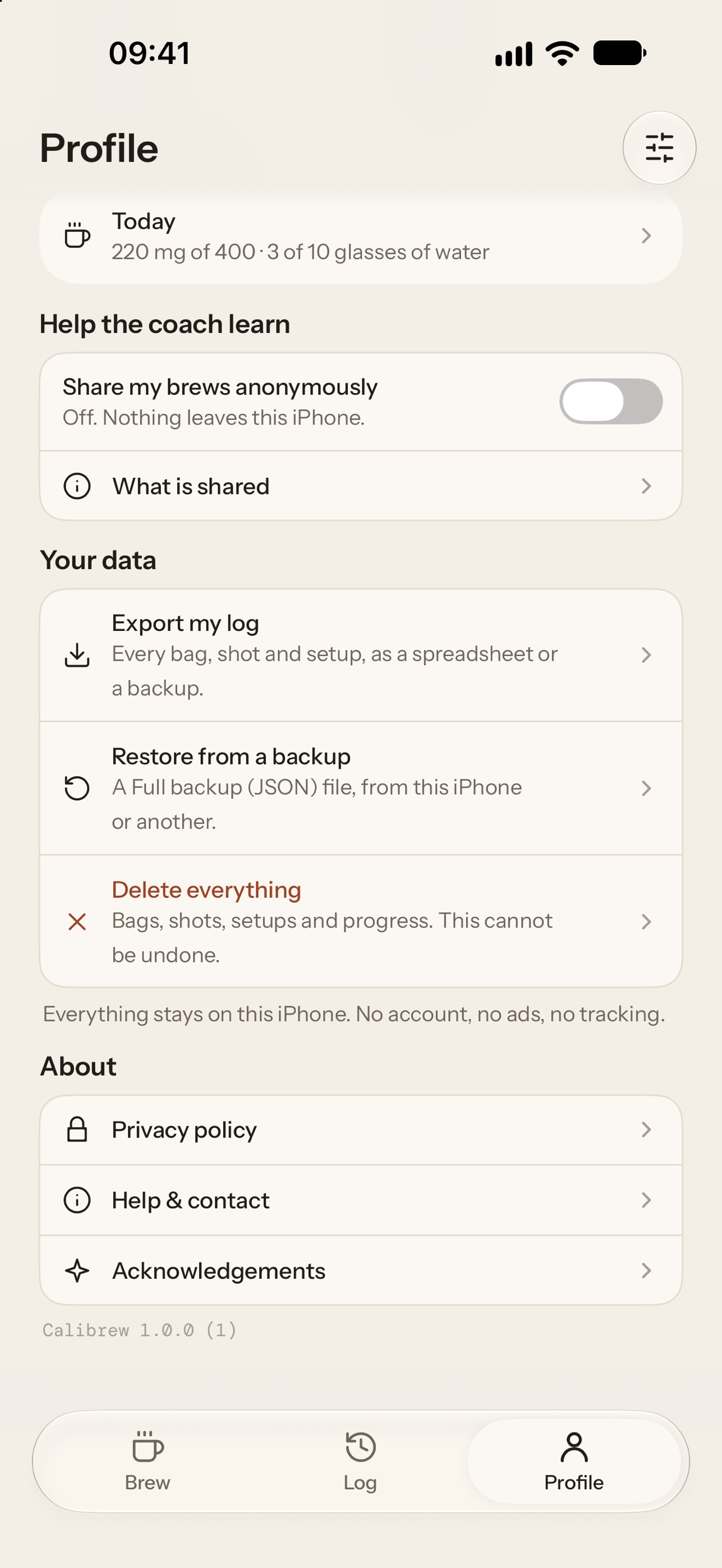 Screenshot 7 of Calibrew: Coffee Dial-In