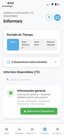 Cliente GPS (51e302) iPhone screenshot