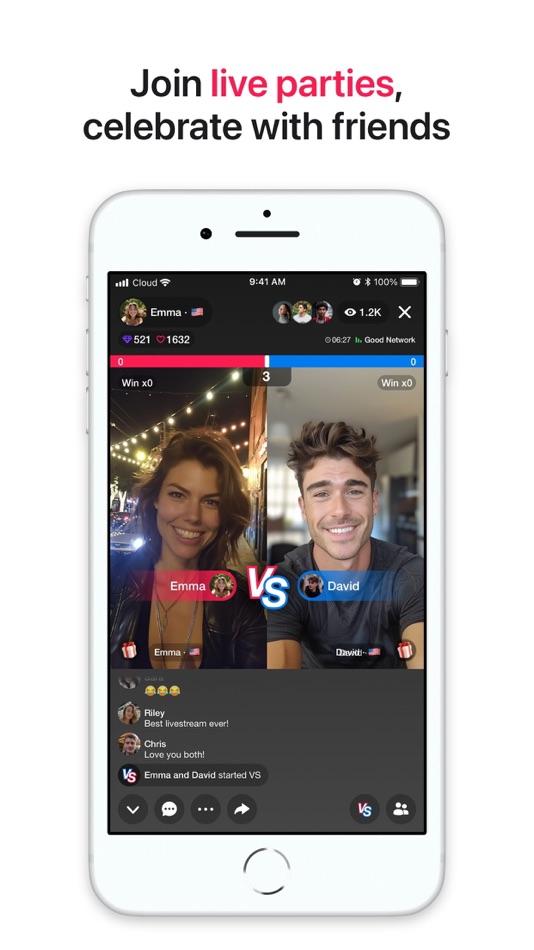 #5. Sociable - Video Chat & Games (iOS) Podle: SKYLB ELEKTRONIK TIC. A.S.