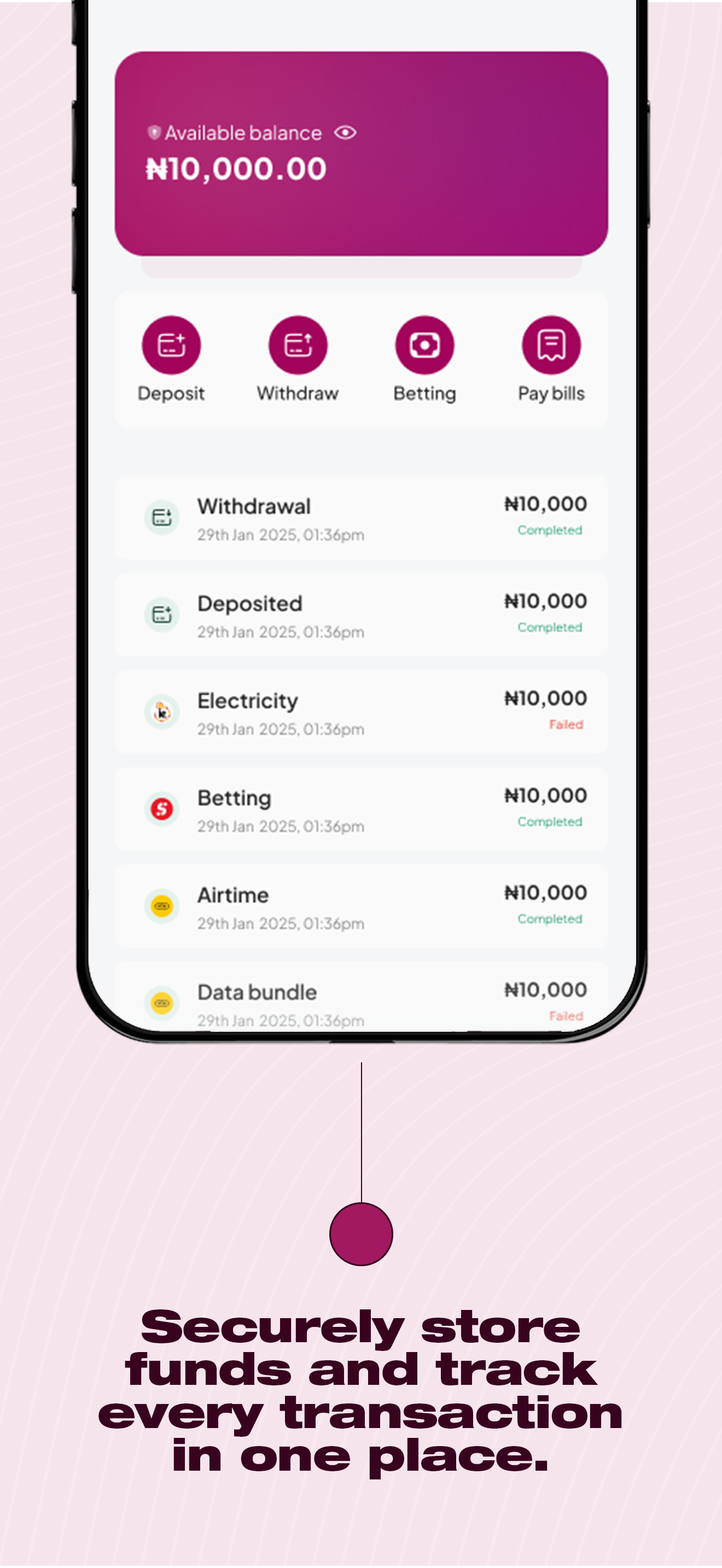 Yesa: Digital Assets & Bills screenshot 3