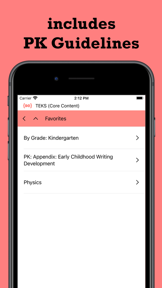 #5. TEKS by S.E. (Core Content) (iOS) 来自: James Smith