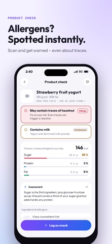 YourMeal: KI Kalorien Zhler Screenshot 5