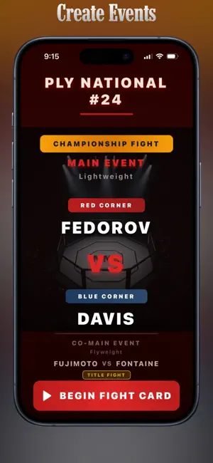 Ultimate Fighting Sim MMA Game screenshot 3