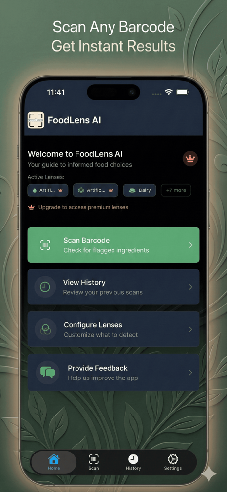 FoodLens AI screenshot 3