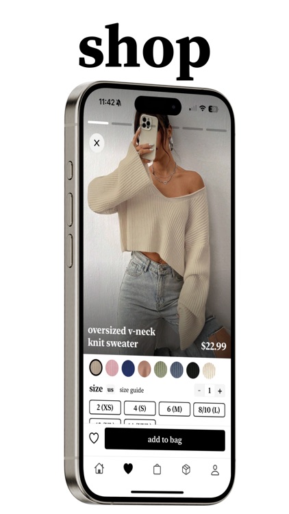 thriftr - swipe to shop