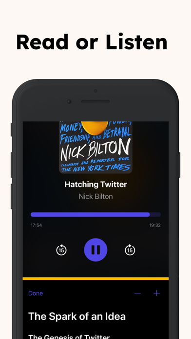 Tales: Audio & Book Summaries iPhone screenshot 5 - Book app