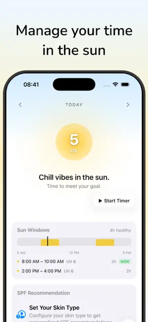 Luminous: UV index tracking screenshot 1