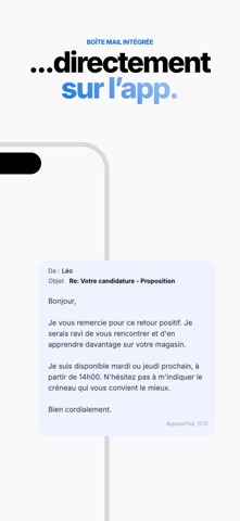 Wapply : Emploi & CV par IA iPhone screenshot 7