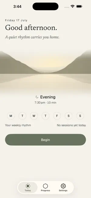 Moss: Silent Meditation Timer screenshot 1