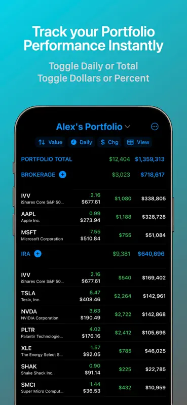 My Pocket Portfolio screenshot 5 of 8
