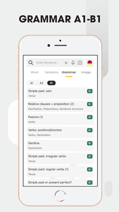 Todaii: Learn German A1-C1 iPhone screenshot 6 - Education app