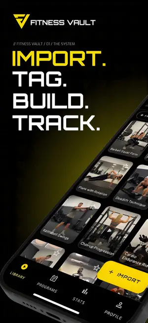 Fitness Vault App screenshot 1