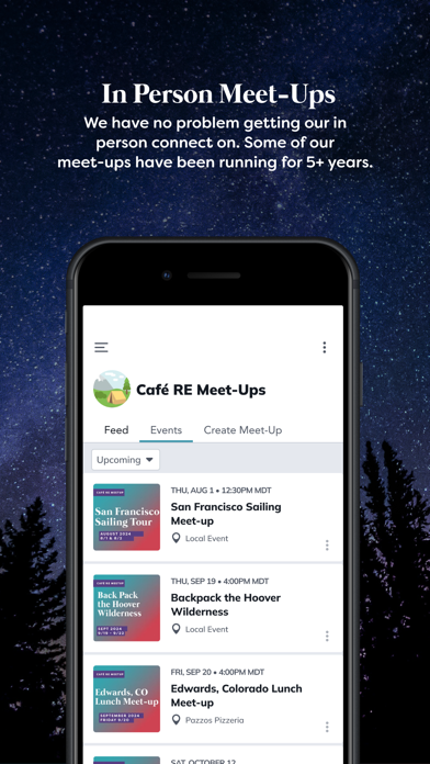 Café RE iPhone screenshot 4 - Social Networking app