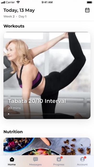 Total Fitness and Nutrition Screenshot