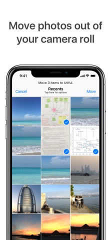 Utiful: Move & Organize Photos iPhone screenshot