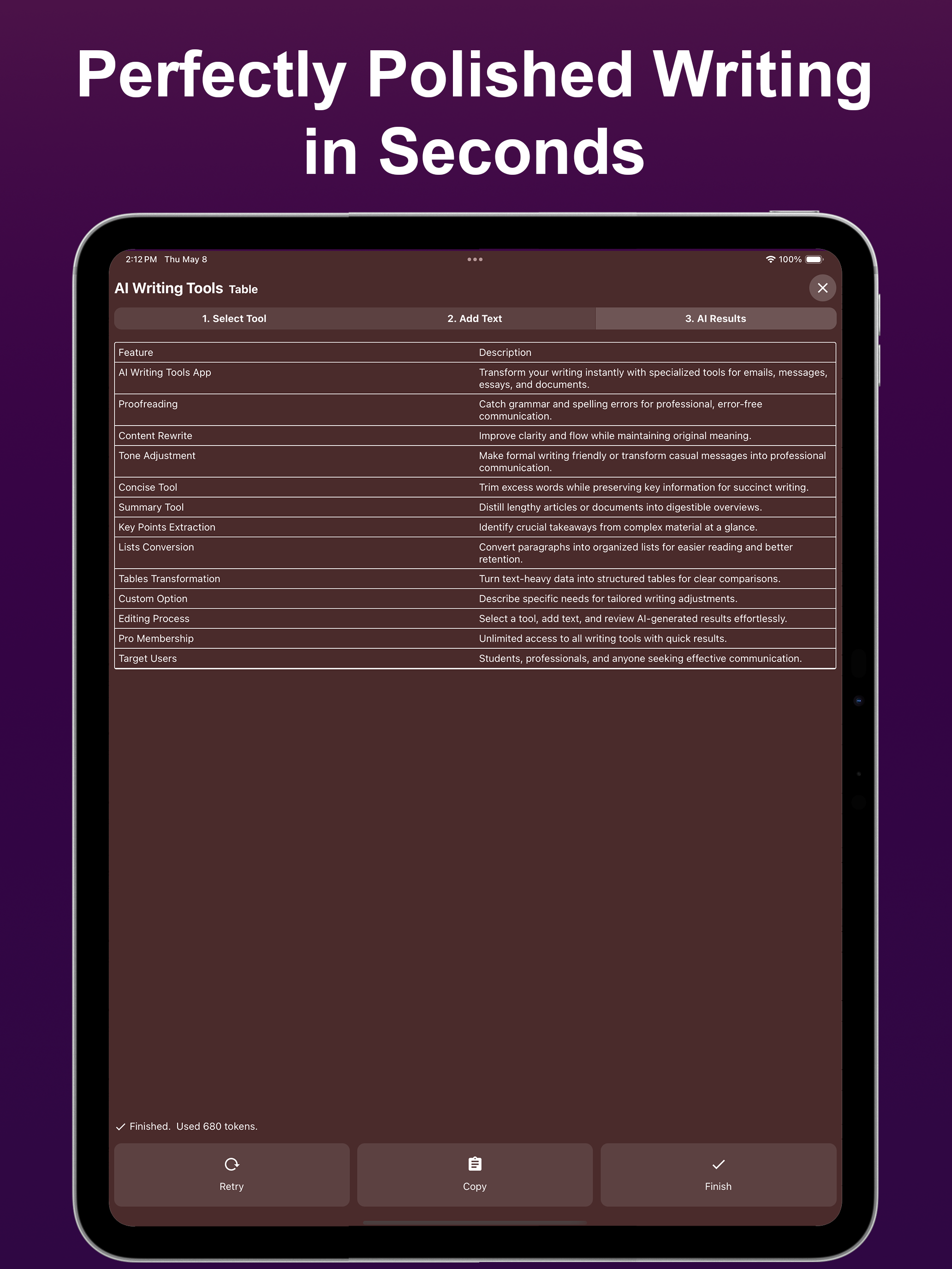 AI Writing Tools screenshot 6