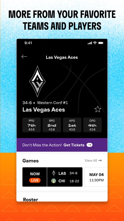 WNBA: Live Games & Scores screenshot-6