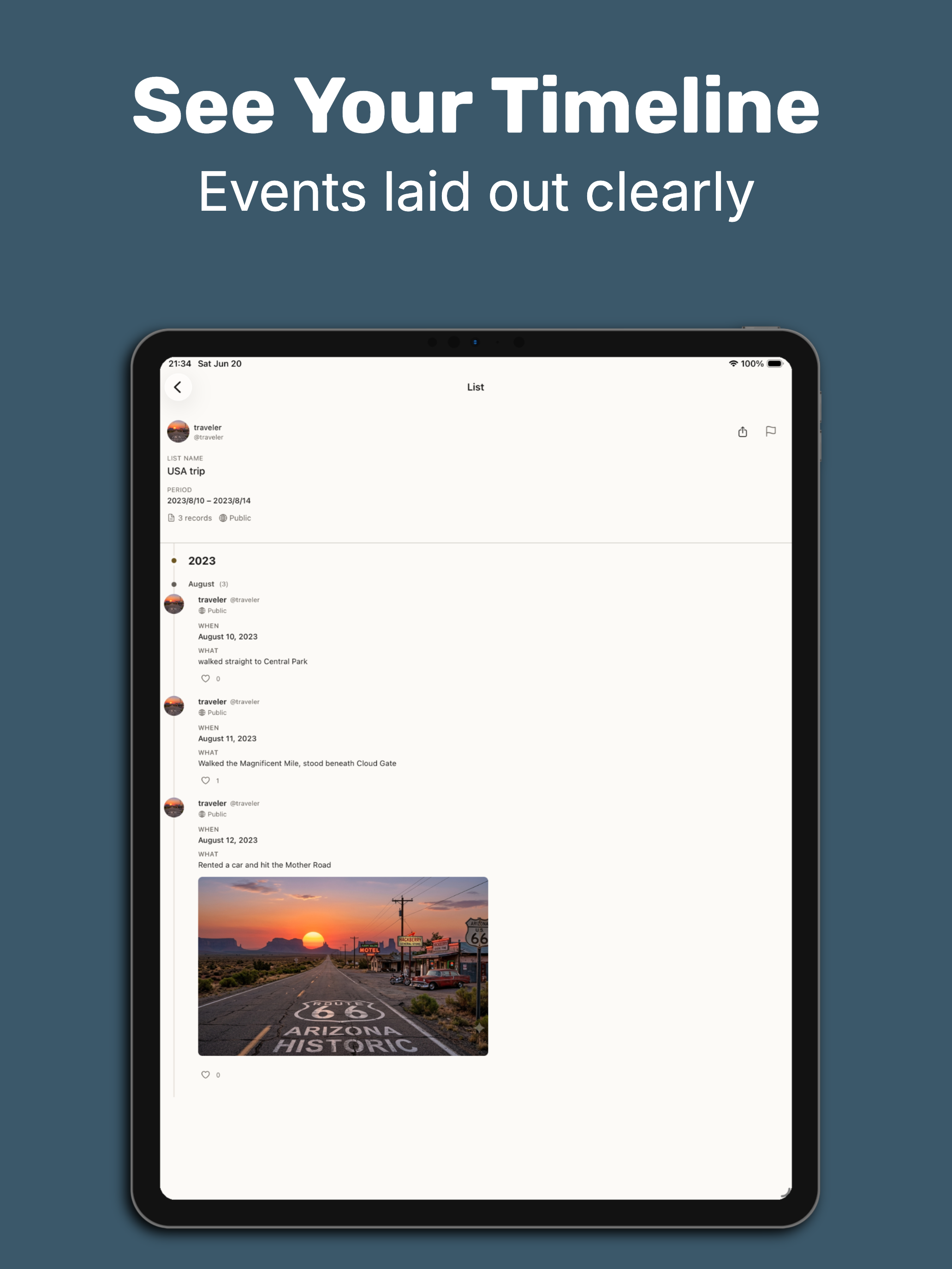 Our Story Log screenshot 8