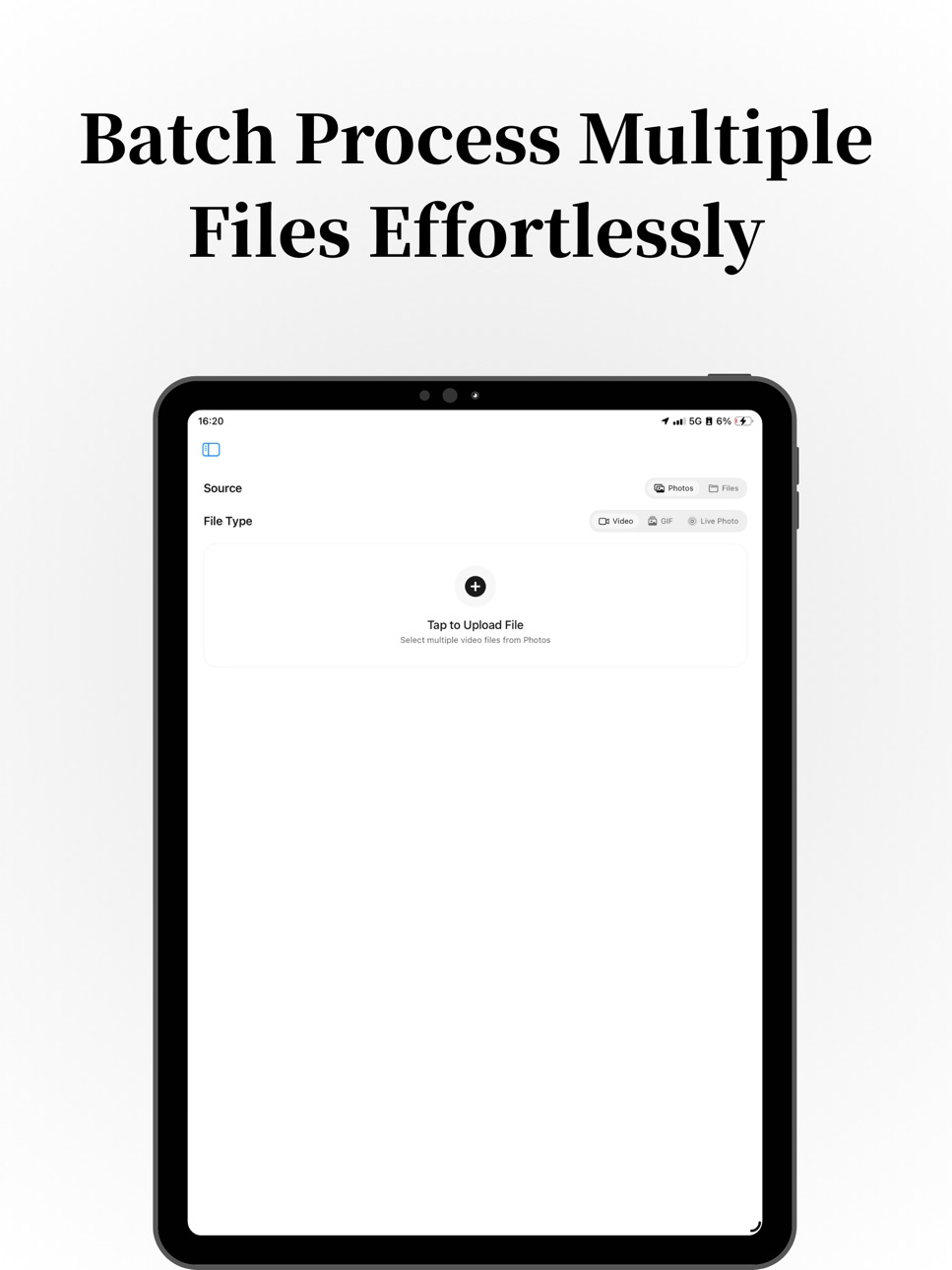 iPad screenshot