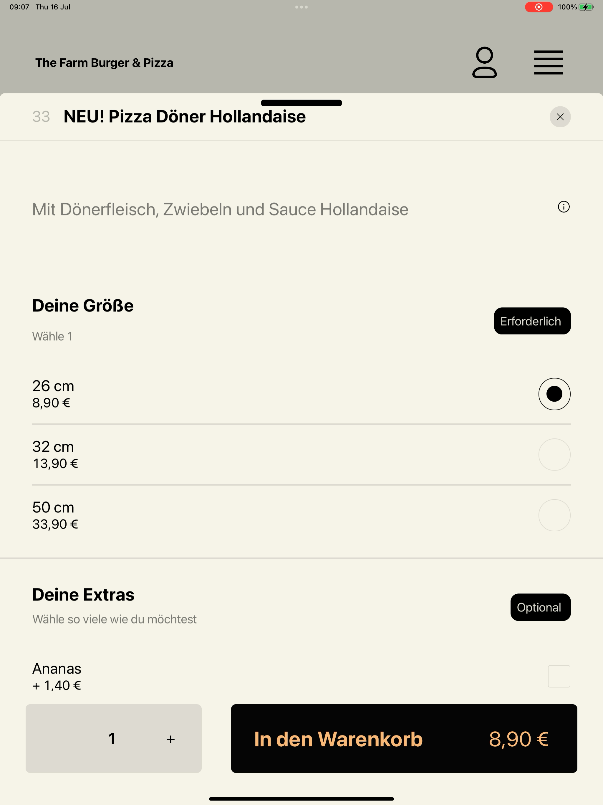 The Farm Burger & Pizza screenshot 9