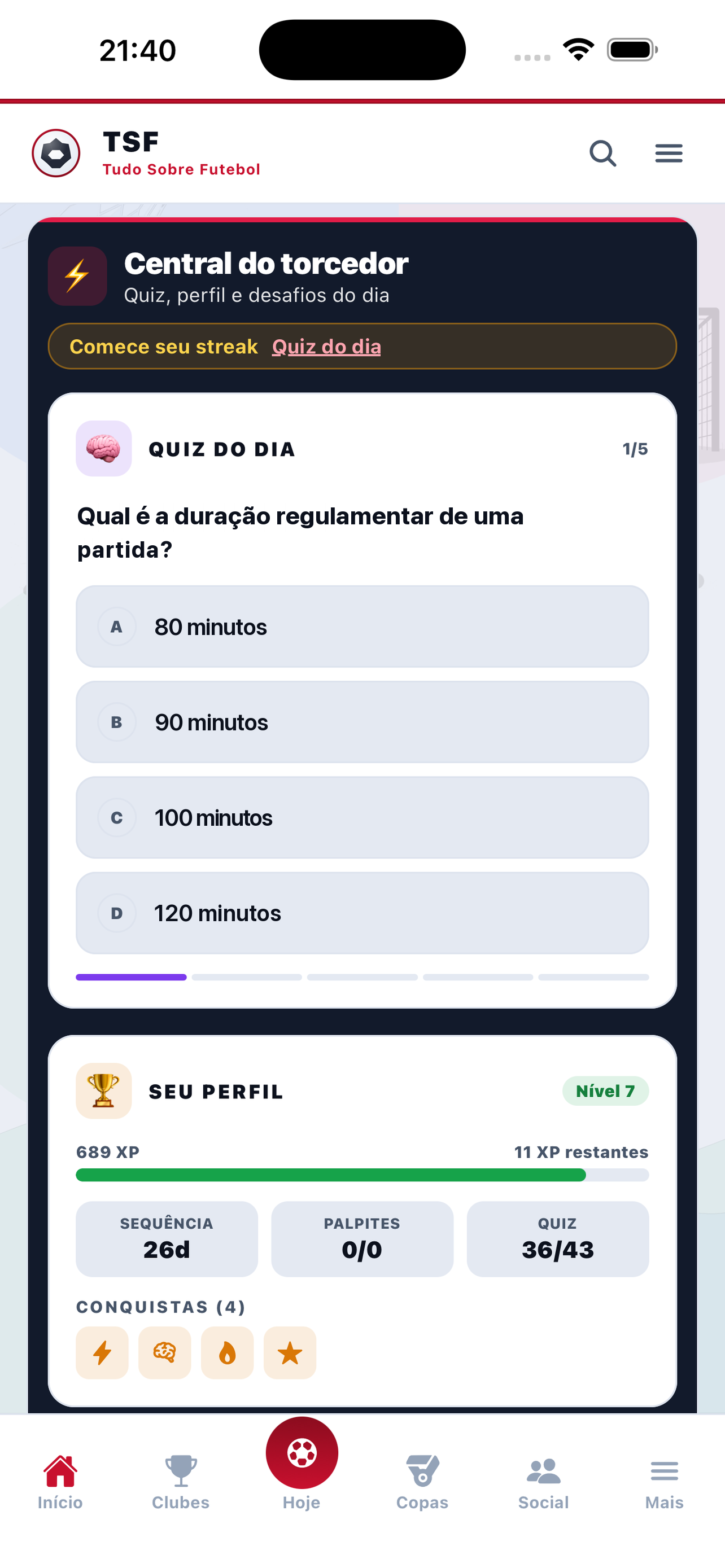 Tudo Sobre Futebol screenshot 3