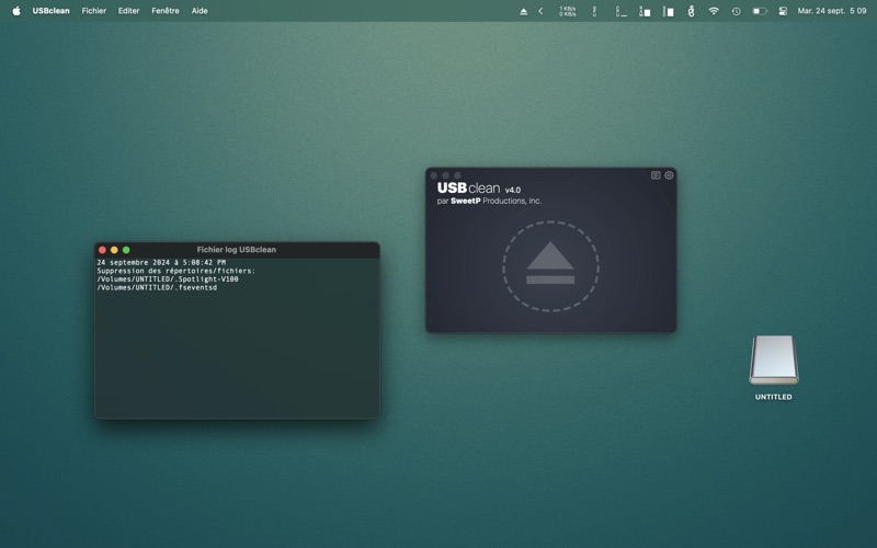 Screenshot #3 pour USBclean