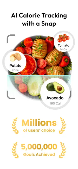 SnapCal: AI Calorie Counter iPhone screenshot 1