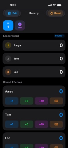 Scorepad: Modern Game Tracker Screenshot 3 of 4