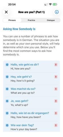 German Learning for Beginners iPhone screenshot
