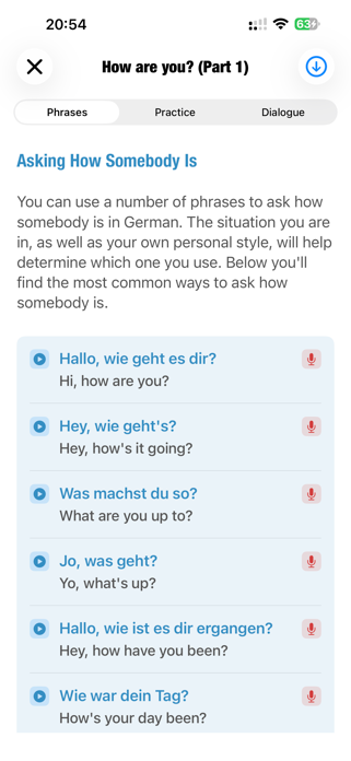 German Learning for Beginners Screenshot 5 of 8