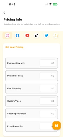 Tribly – Creators & Brands screenshot