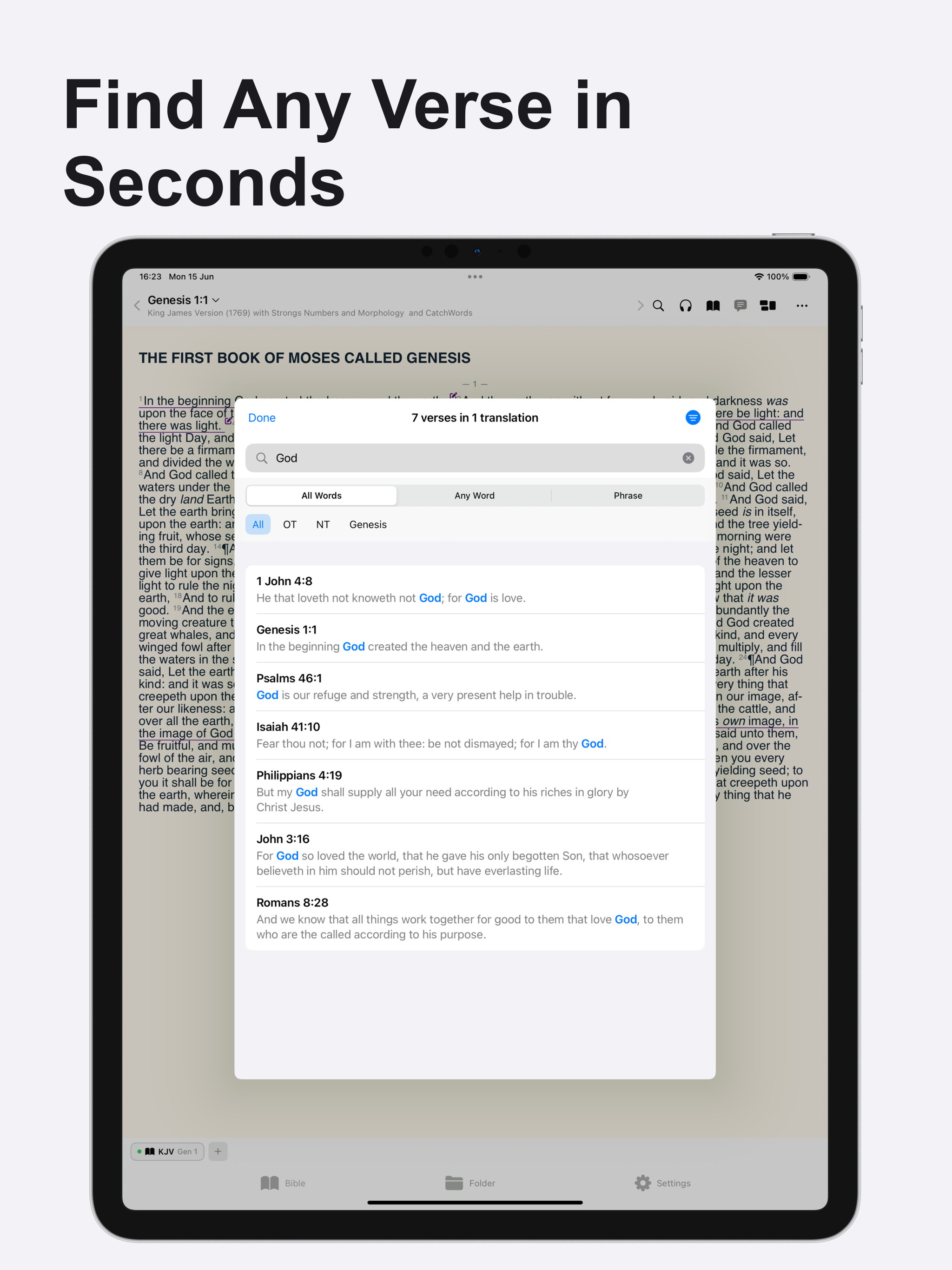 JustBible - Read & Learn screenshot 12