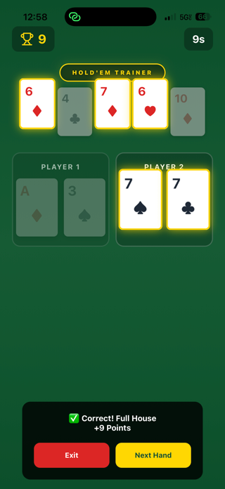 Hold'em Trainer Screenshot 3 of 3