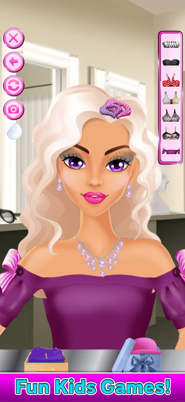 Screenshot #1 pour Makeup Girls - Fashion Games