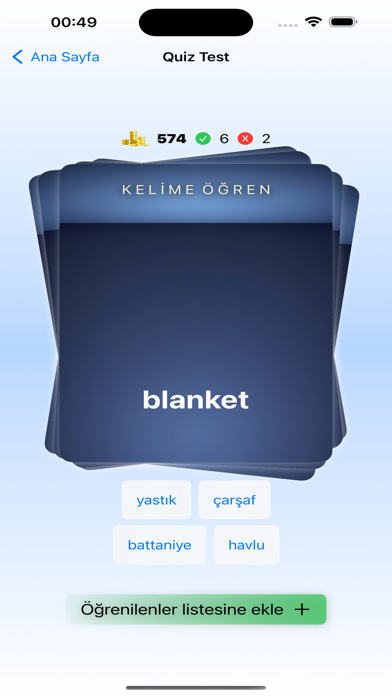 Kelime Öğren İngilizce Screenshot