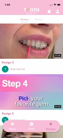 Tooth Gem Kit iPhone screenshot