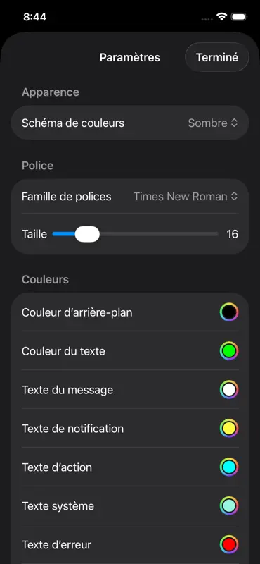 iRelayChat screenshot 4 of 4