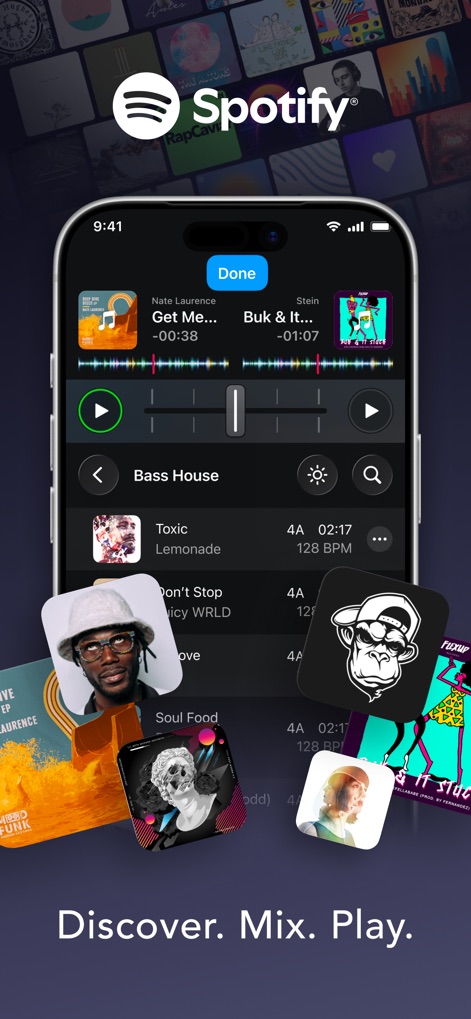 djay - DJ App & AI Mixer - Seamless Spotify Integration