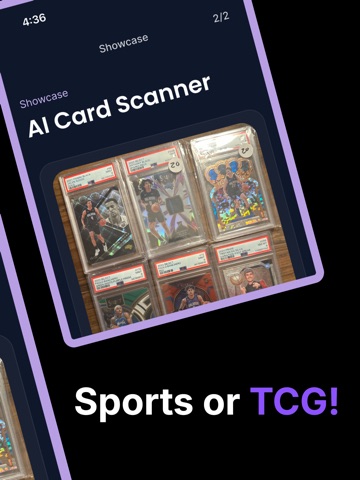 Card Vision: Sports Cards+TCG iPad screenshot