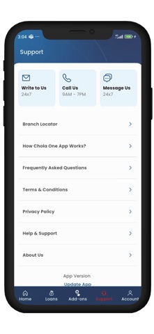 Chola One: Digital Lending App iPhone screenshot 9