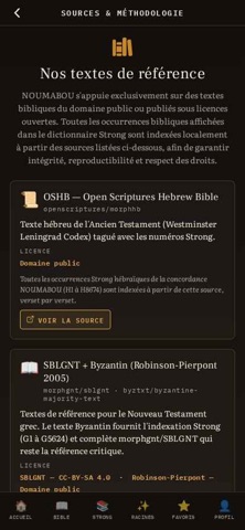 Noumabou – Bible & Strong Screenshot 6 of 9