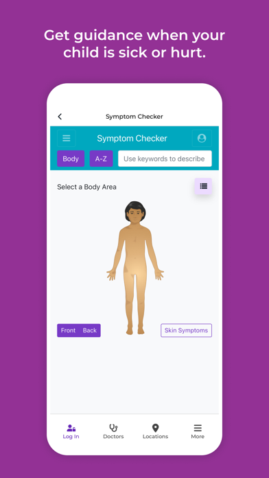 Children's Health Screenshot