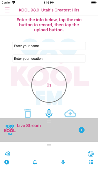 98.9 KOOL FM - KRQX Screenshot