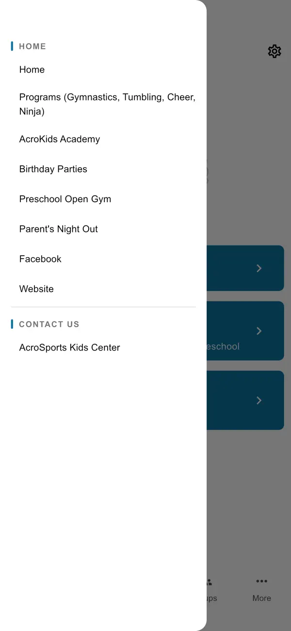 Screenshot #3 pour AcroSports Kids Center