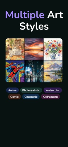 AI Image Gen for Messages iPhone screenshot
