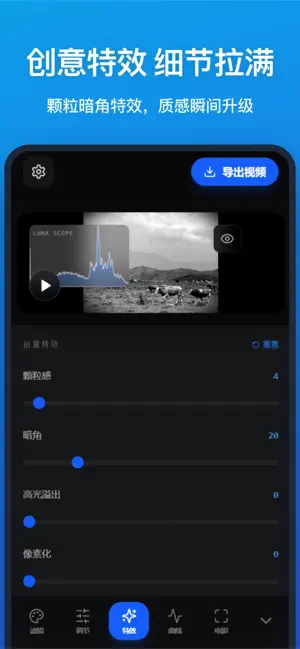 视频滤镜-视频调色滤镜大师 screenshot 3